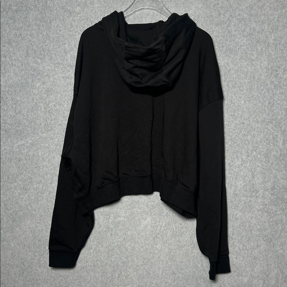 Nike Women’s Golden Nike Oversized Graphic Cropped Sweatshirt NWT SZ XL - Picture 2 of 6